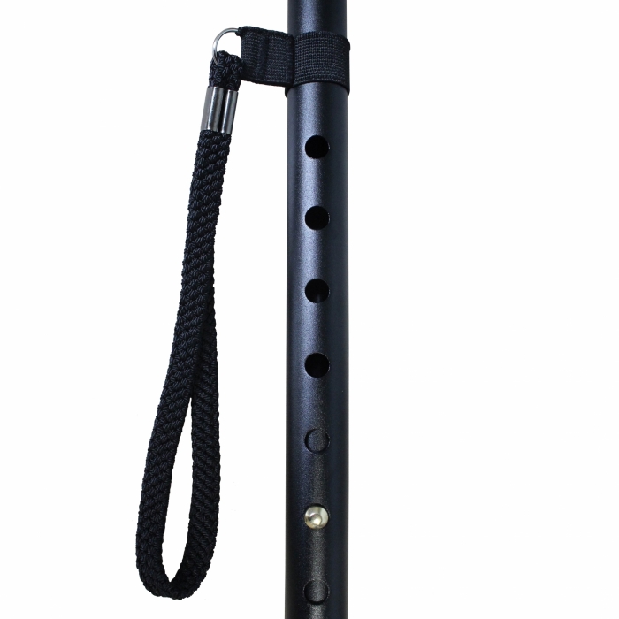 Bastone in alluminio con puntale a triplo appoggio Orlando