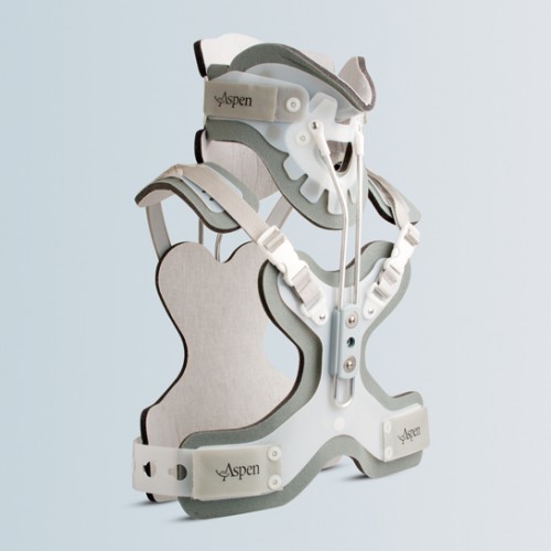 ASPEN CTO Collare cervicale bivalve con immobilizzazione toracica (Minerva) 