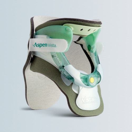 ASPEN VISTA TX Collare cervicale bivalve regolabile in altezza con appoggio sternale 