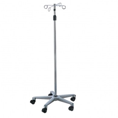 Noleggio asta porta flebo in acciaio