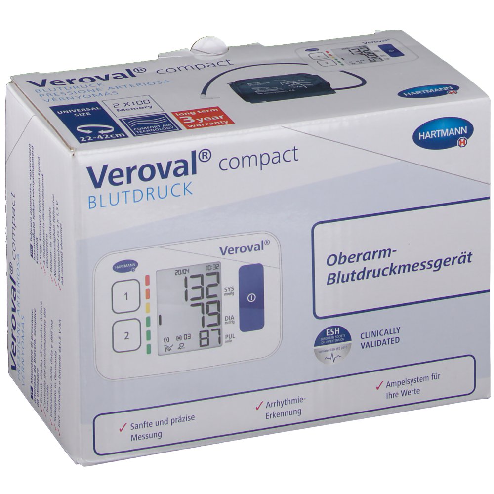 Misuratore di pressione da braccio - Veroval compact